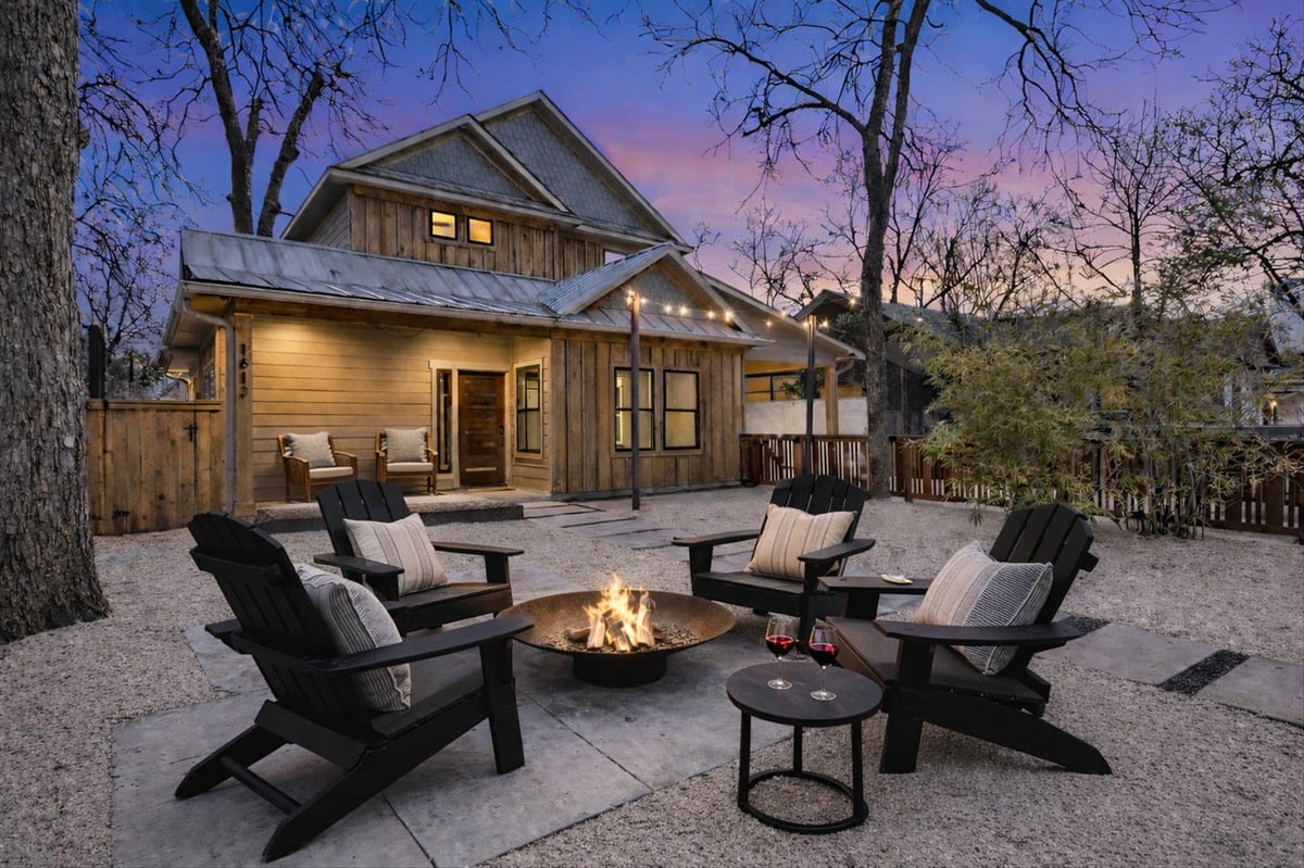 1613 Willow St - front exterior - Luxury home in Riverside, Austin, TX