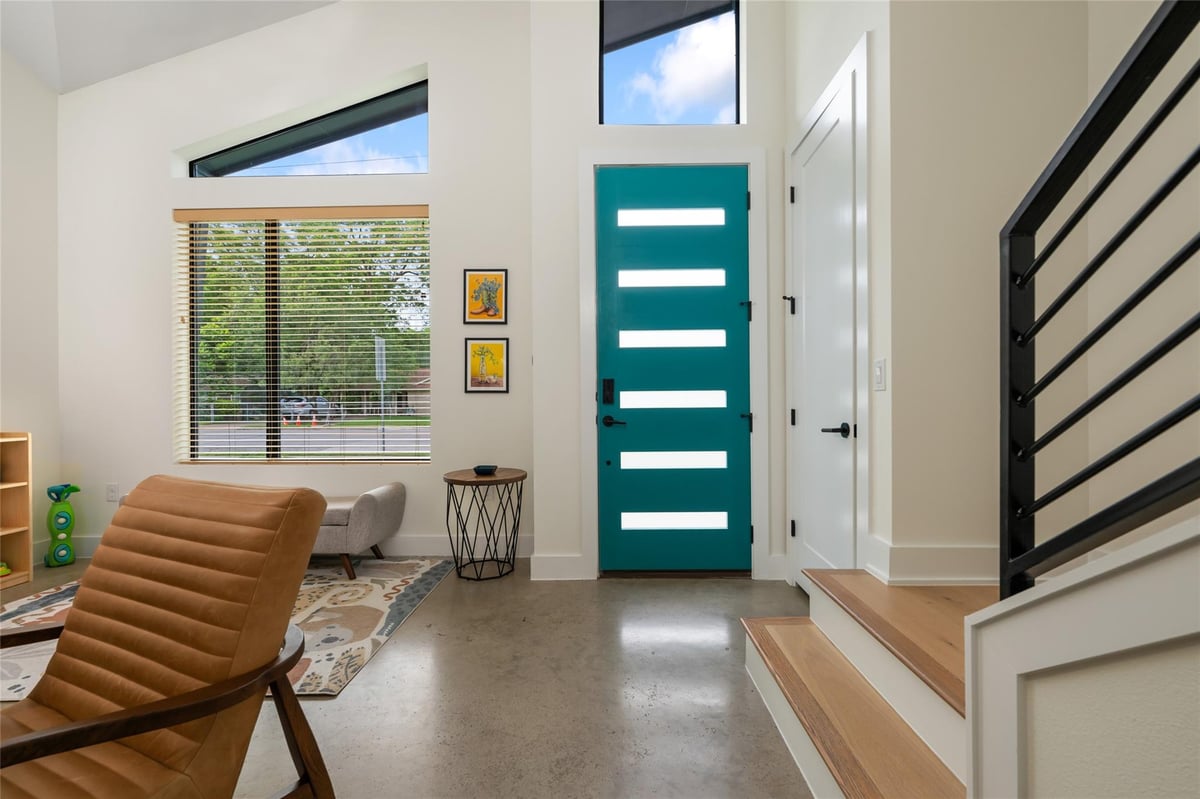 Primary bedroom at 1615 Holly St Unit #1 - 3 bed 2 bath home