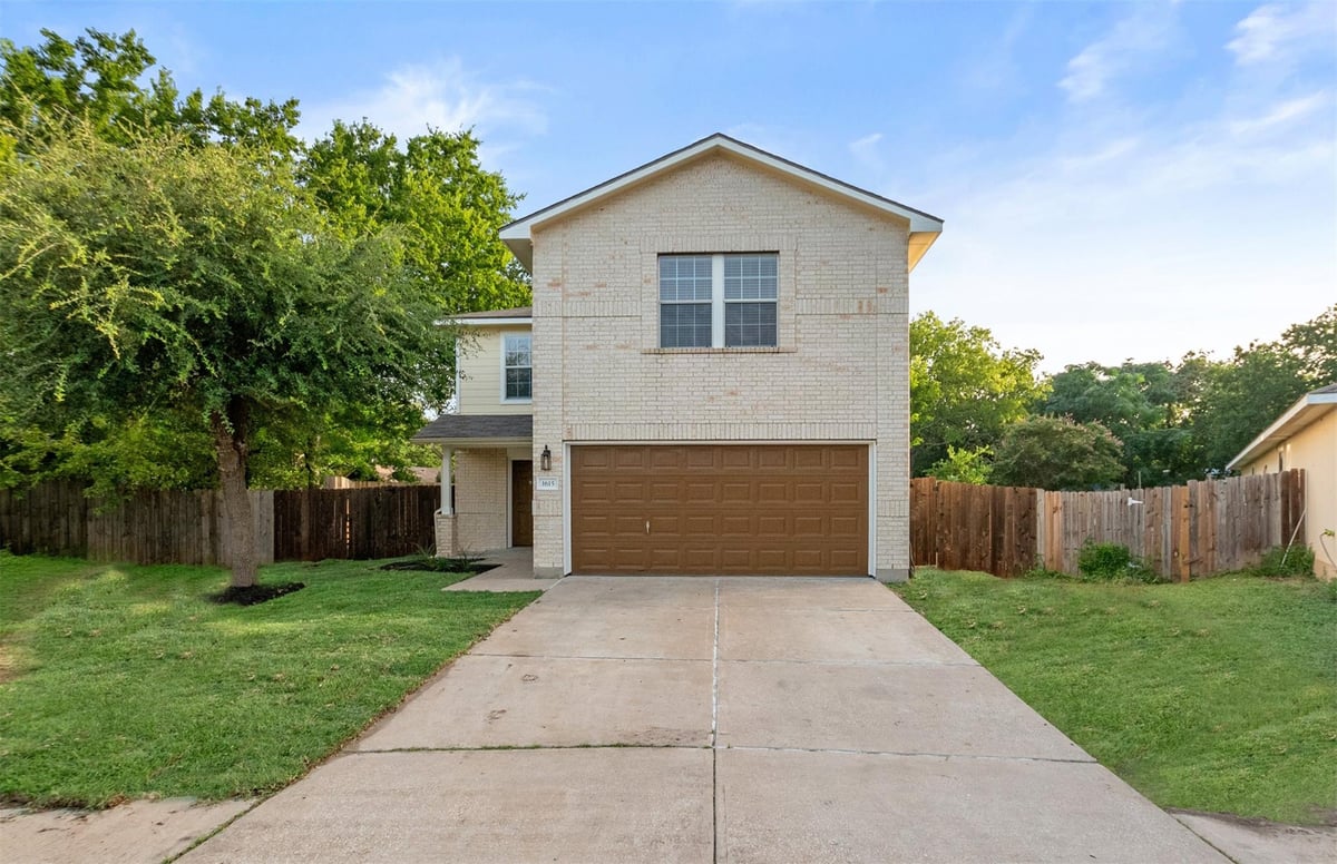 View 1615 Strickland Dr in Dittmar Crossing 1615 Strickland Dr - front exterior - Luxury home in Dittmar Crossing, Austin, TX