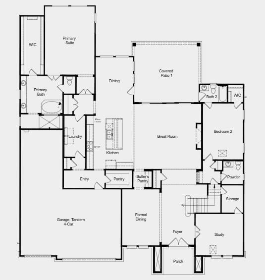 Living area at 1621 Alasio Dr - 5 bed 5 bath home