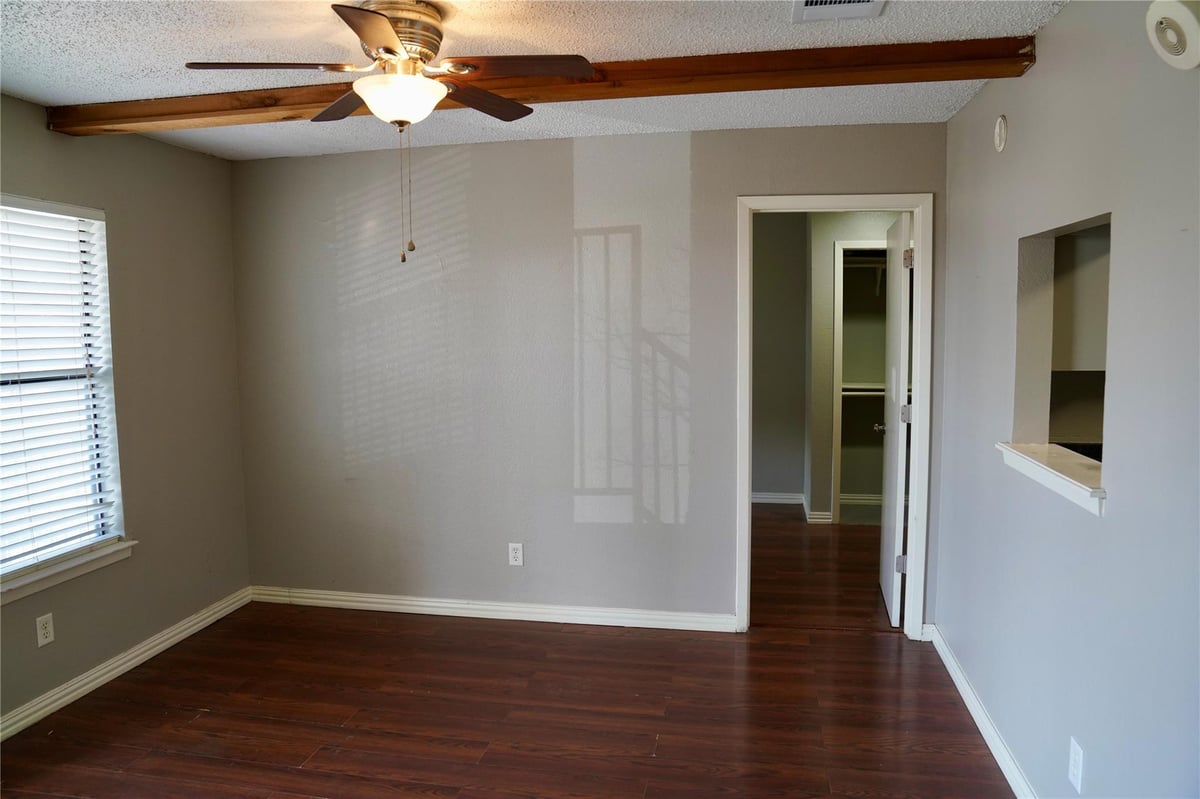 Primary bedroom at 1624 Aquarena Springs Dr Unit #D 132 - 2 bed 2 bath home