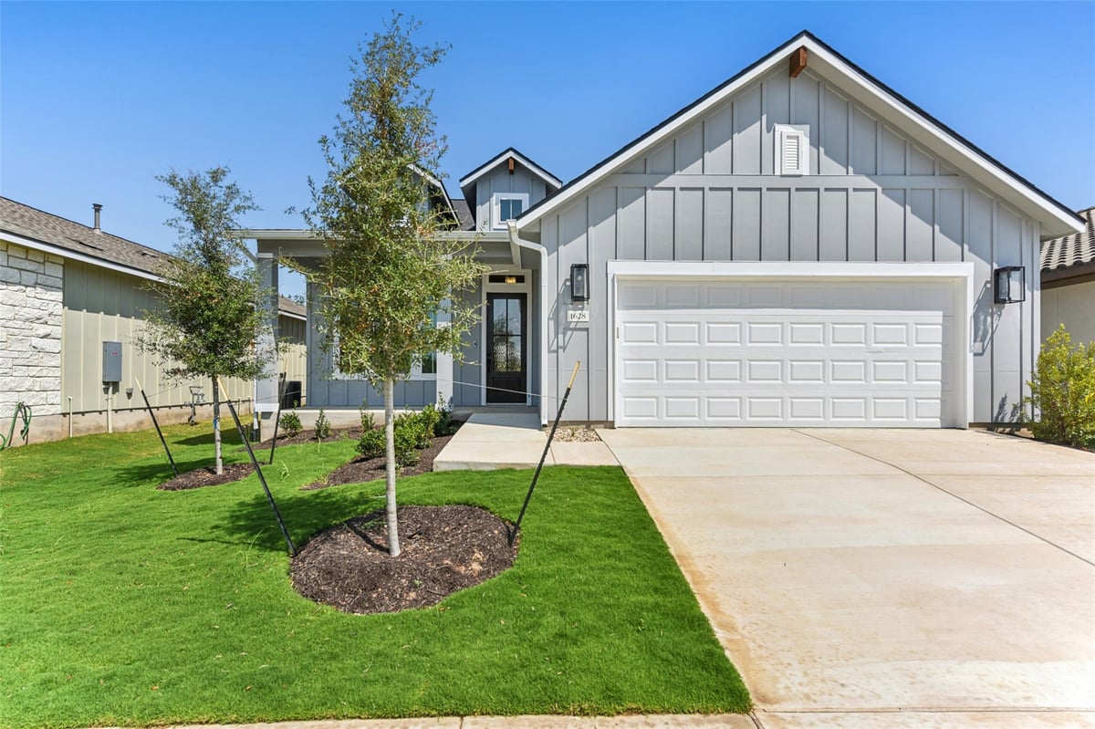 View 1628 Dancing Oak Ln in Kissing Tree 1628 Dancing Oak Ln - front exterior - Luxury home in Kissing Tree, San Marcos, TX