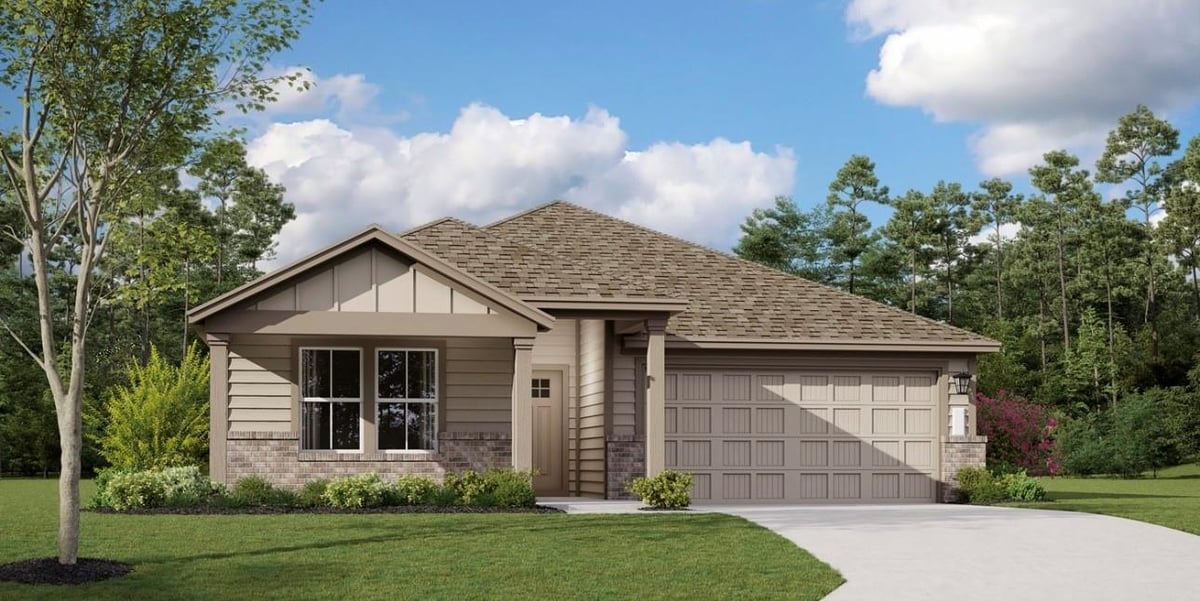 View 163 Avre Loop in Waterstone 163 Avre Loop - front exterior - Luxury home in Waterstone, Kyle, TX