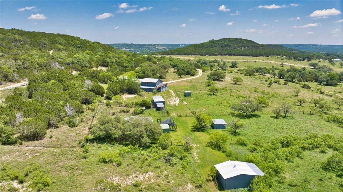 View 1630 County Road 335 in None 1630 County Road 335 - front exterior - Luxury home in None, Burnet, TX