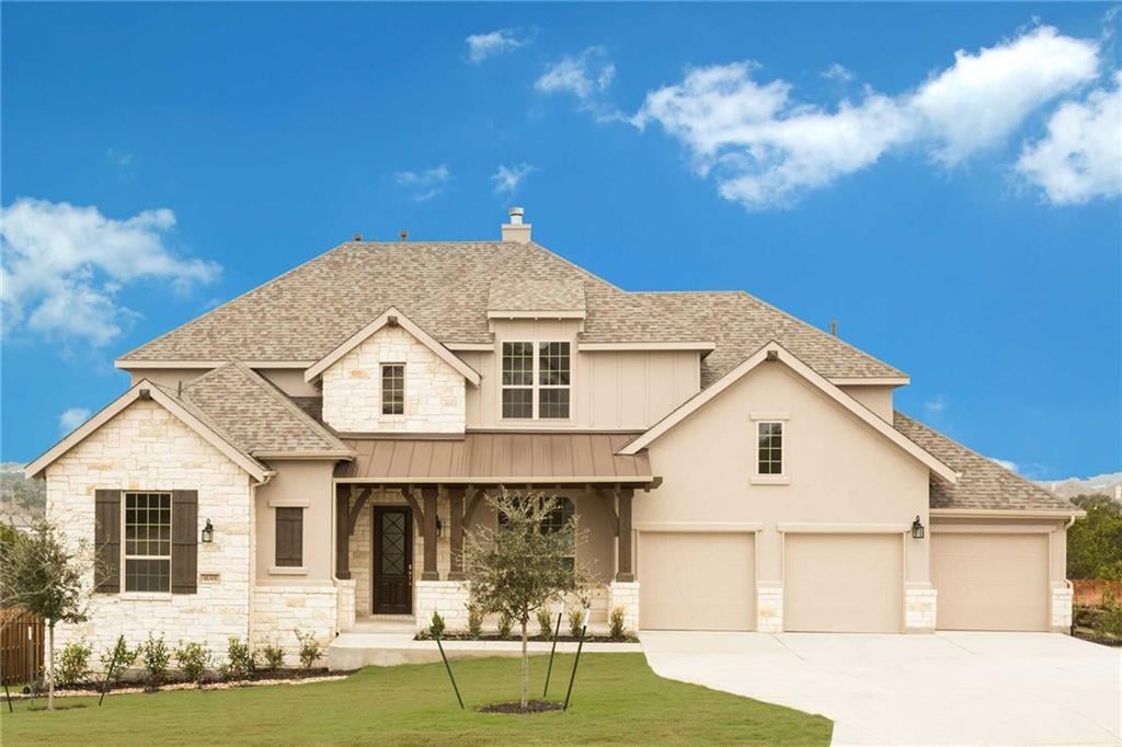 View 16301 Golden Top DR in Rocky Creek 16301 Golden Top DR - front exterior - Luxury home in Rocky Creek, Austin, TX