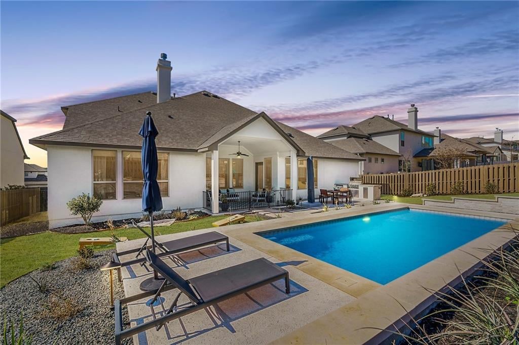View 16308 Paddlefish WAY in Rocky Creek 16308 Paddlefish WAY - front exterior - Luxury home in Rocky Creek, Austin, TX