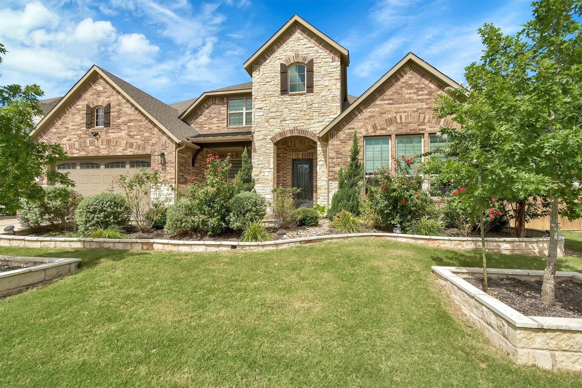 View 16324 Horse Trap Ln in Heritage Oaks At Pearson 16324 Horse Trap Ln - front exterior - Luxury home in Heritage Oaks At Pearson, Austin, TX