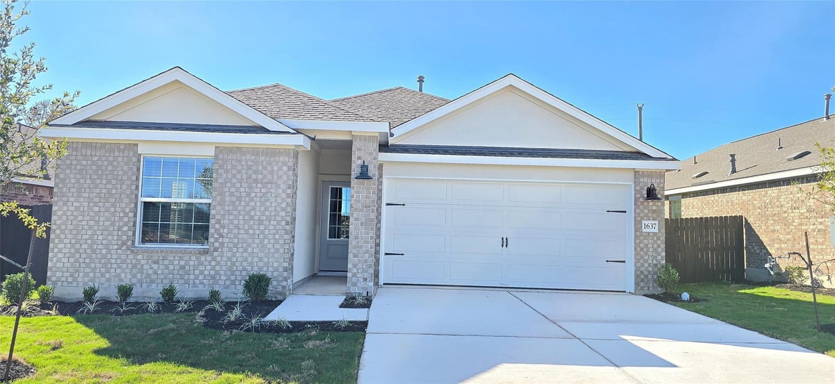 View 1637 Chapel Ranch Rd in Lively Ranch 1637 Chapel Ranch Rd - front exterior - Luxury home in Lively Ranch, Georgetown, TX
