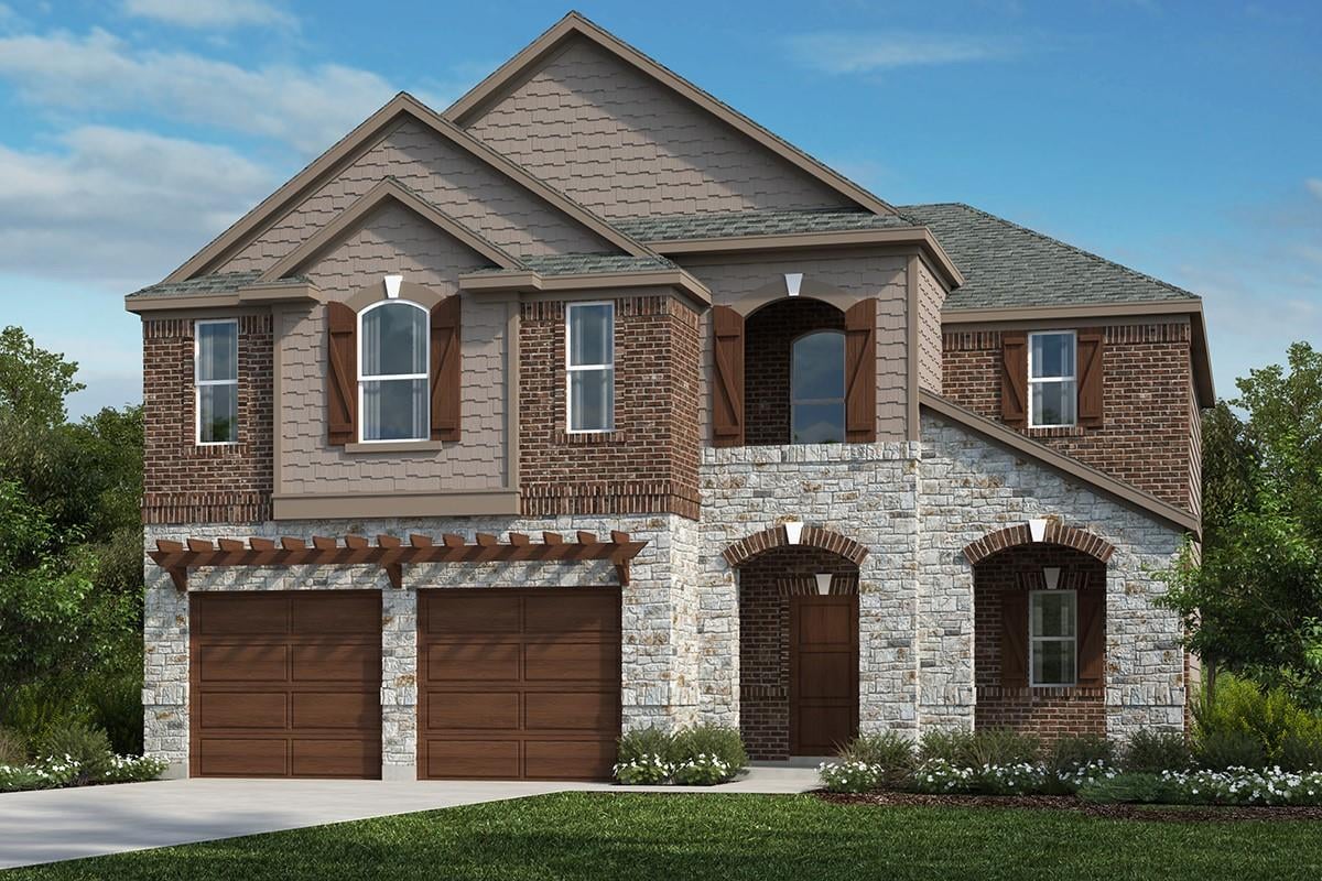 View 1640 River Plateau DR in River Bluff 1640 River Plateau DR - front exterior - Luxury home in River Bluff, Leander, TX