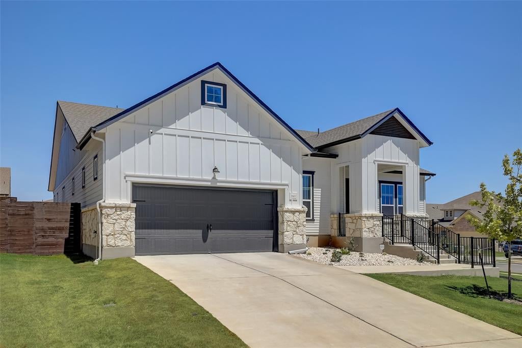 View 16400 Coursier DR in Provence 65 16400 Coursier DR - front exterior - Luxury home in Provence 65, Austin, TX