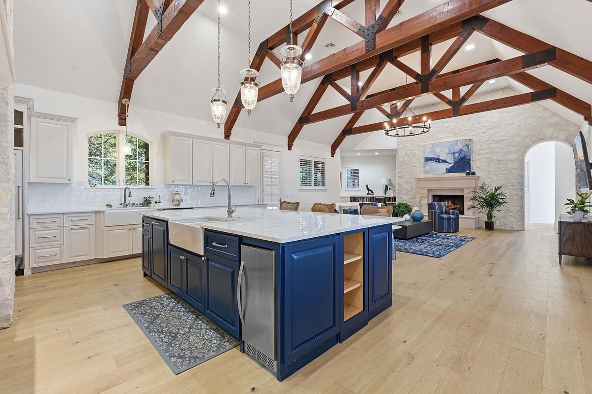 View 16400 Hamilton Pool RD in none 16400 Hamilton Pool RD - living area with 16400 Hamilton Pool Rd in Austin - Luxury home in none, Austin, TX