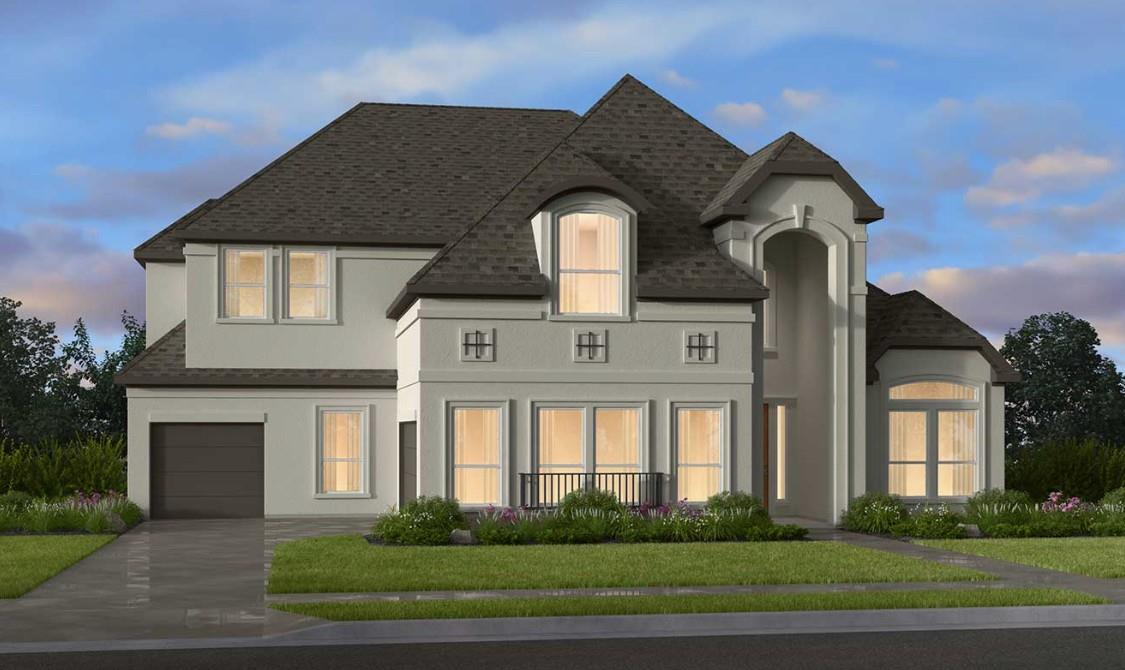 View 1644 Alasio Dr in Travisso 1644 Alasio Dr - front exterior - Luxury home in Travisso, Leander, TX