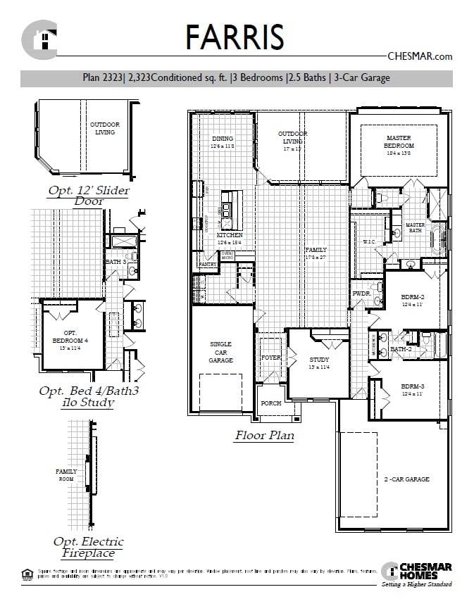 Living area at 1649 Willow Bean Dr - 3 bed 2 bath home