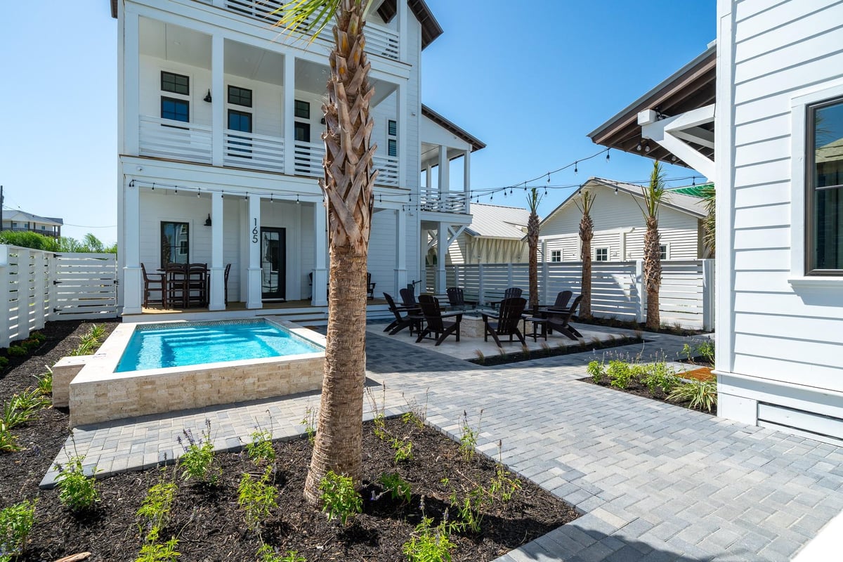 View 165 Triton LN in Sunflower Beach 165 Triton LN - front exterior - Luxury home in Sunflower Beach, Port Aransas, TX