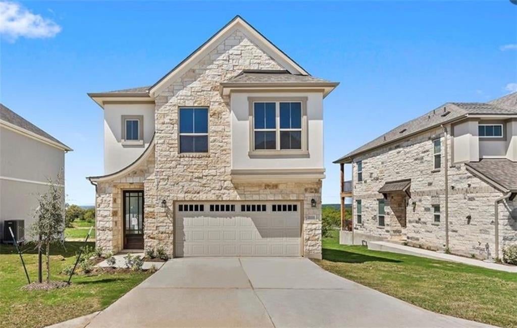 View 16504 Sydney Carol Ln in Canopy At Hudson Bend 16504 Sydney Carol Ln - front exterior - Luxury home in Canopy At Hudson Bend, Austin, TX