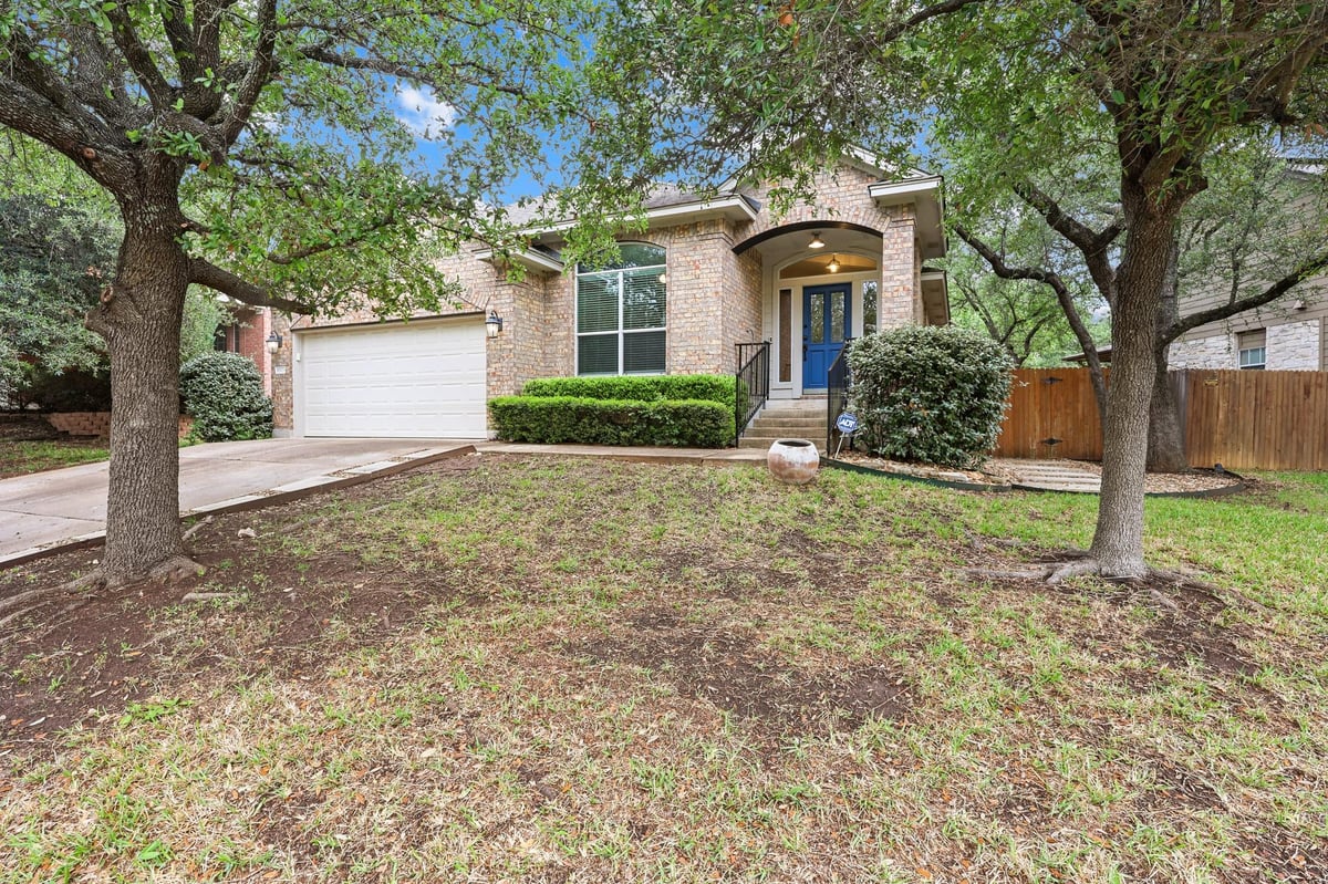 16505 Castletroy Dr - front exterior - Luxury home in Avery Ranch East Ph 01, Austin, TX