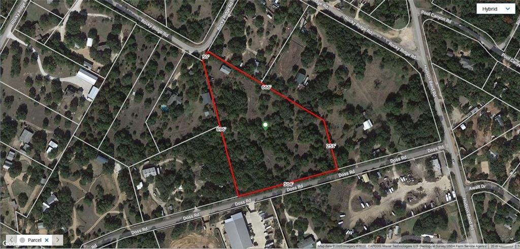 View 16525 ROCKY RIDGE Rd in La Hacienda Estates 16525 ROCKY RIDGE Rd - front exterior - Luxury lot in La Hacienda Estates, Austin, TX