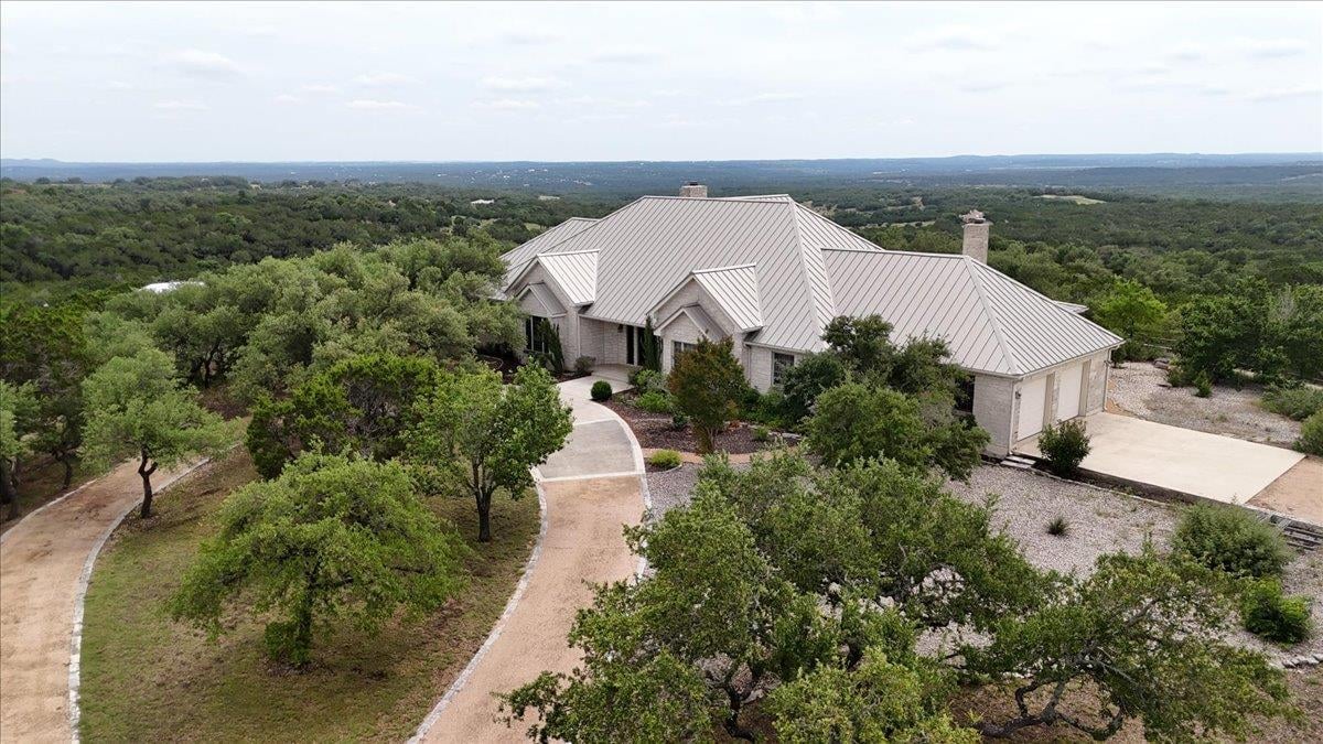 View 167 Wimberley Ranch Dr in Wimberley Ranch Estates 167 Wimberley Ranch Dr - front exterior - Luxury home in Wimberley Ranch Estates, Wimberley, TX