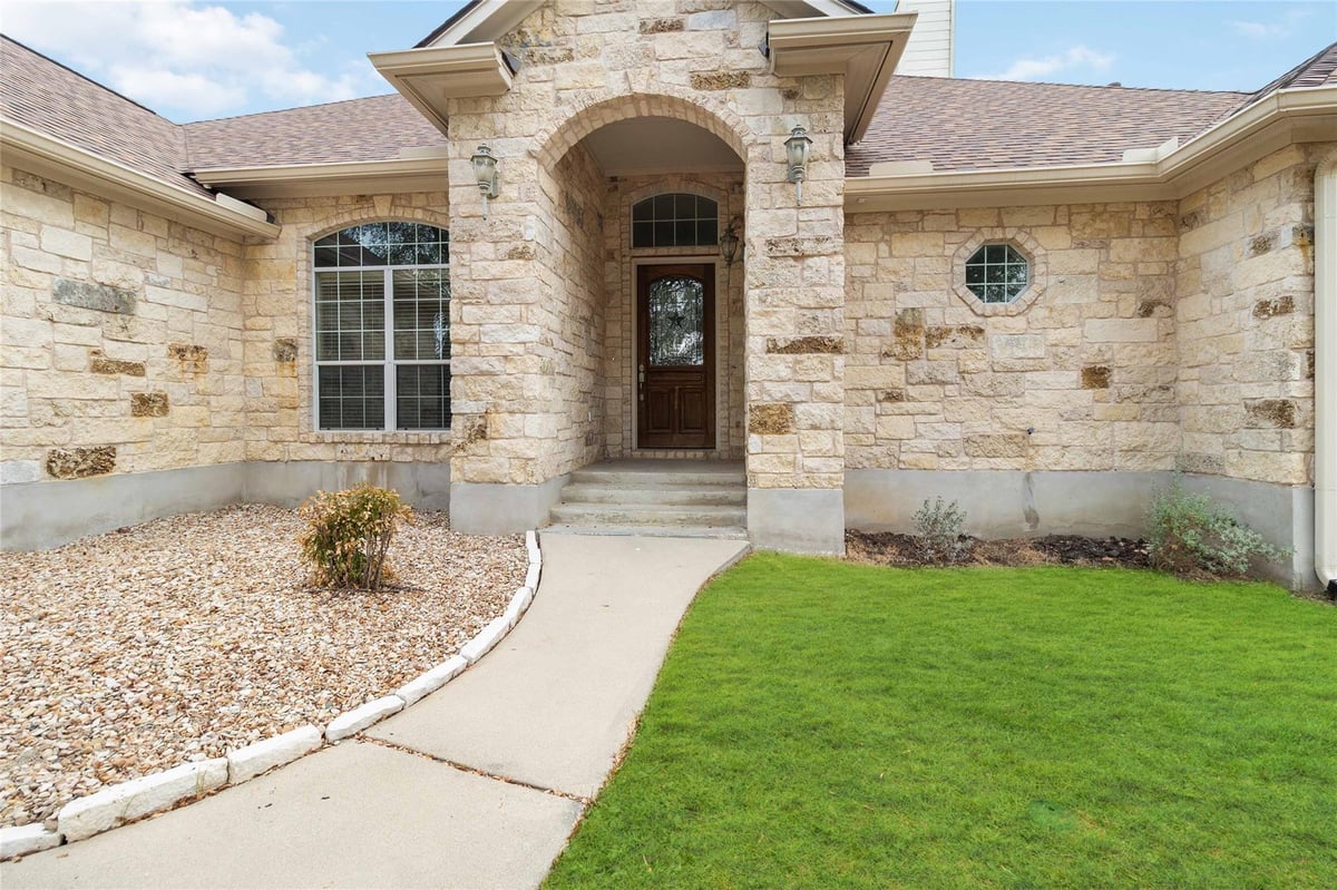 View 167 Winchester Rd in Colony 167 Winchester Rd - front exterior - Luxury home in Colony, Bastrop, TX