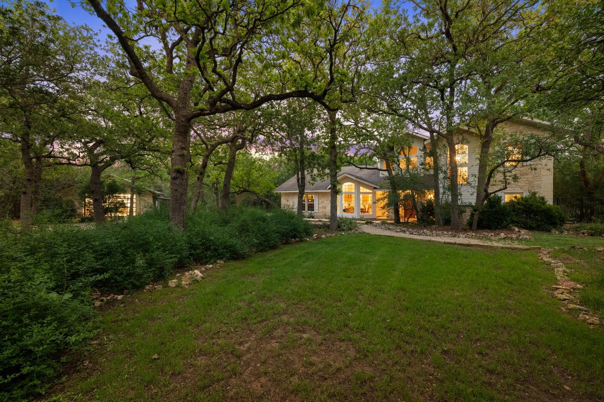 View 16702 Post Oak GLN in Goldenwood Sec 4 16702 Post Oak GLN - front exterior - Luxury home in Goldenwood Sec 4, Austin, TX