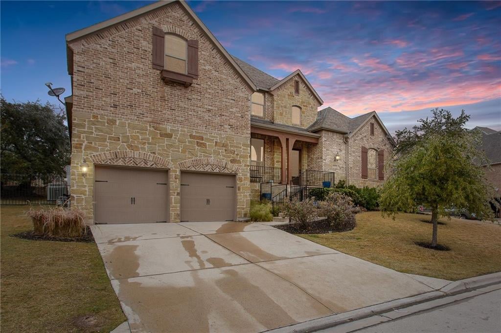 View 16712 Poppy Mallow Dr in Rocky Creek Ranch Sec 2 16712 Poppy Mallow Dr - front exterior - Luxury home in Rocky Creek Ranch Sec 2, Austin, TX