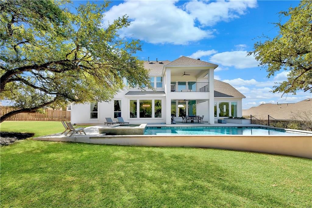 View 16720 Eider CV in Rocky Creek Ranch 16720 Eider CV - front exterior - Luxury home in Rocky Creek Ranch, Austin, TX