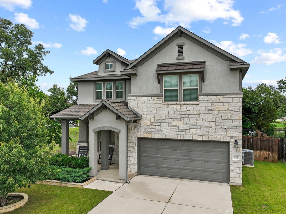 View 1673 Turtle Bay LOOP in CRYSTAL SPRINGS 1673 Turtle Bay LOOP - front exterior - Luxury home in CRYSTAL SPRINGS, Leander, TX