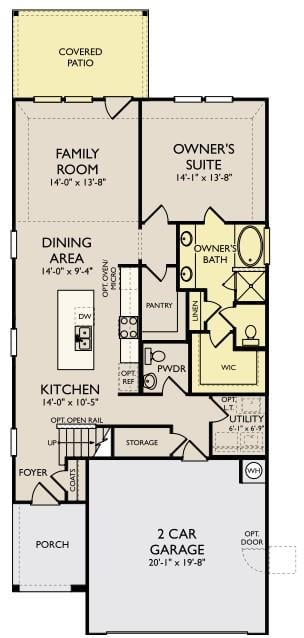 Kitchen at 168 Ranier Way - 3 bed 2 bath home