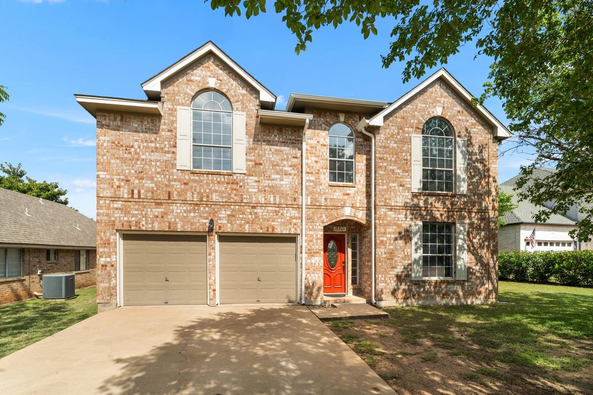 View 16801 Stockton DR in Block House Creek Ph E Sec 614 16801 Stockton DR - property photo 1 - Luxury home in Block House Creek Ph E Sec 614, Leander, TX
