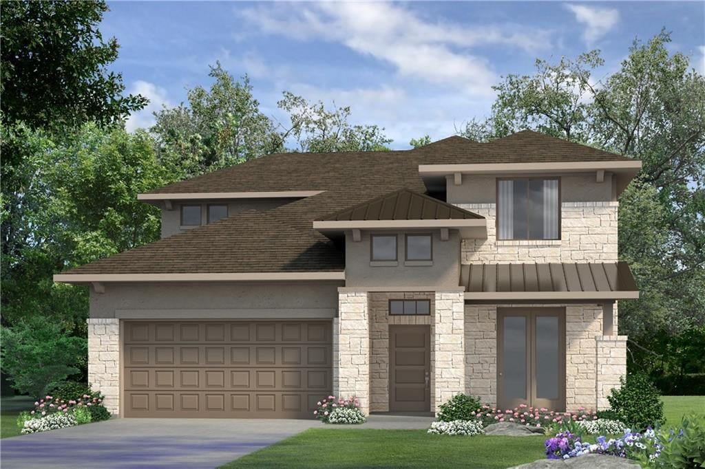 View 16804 Roselin DR in Provence 16804 Roselin DR - front exterior - Luxury home in Provence, Austin, TX