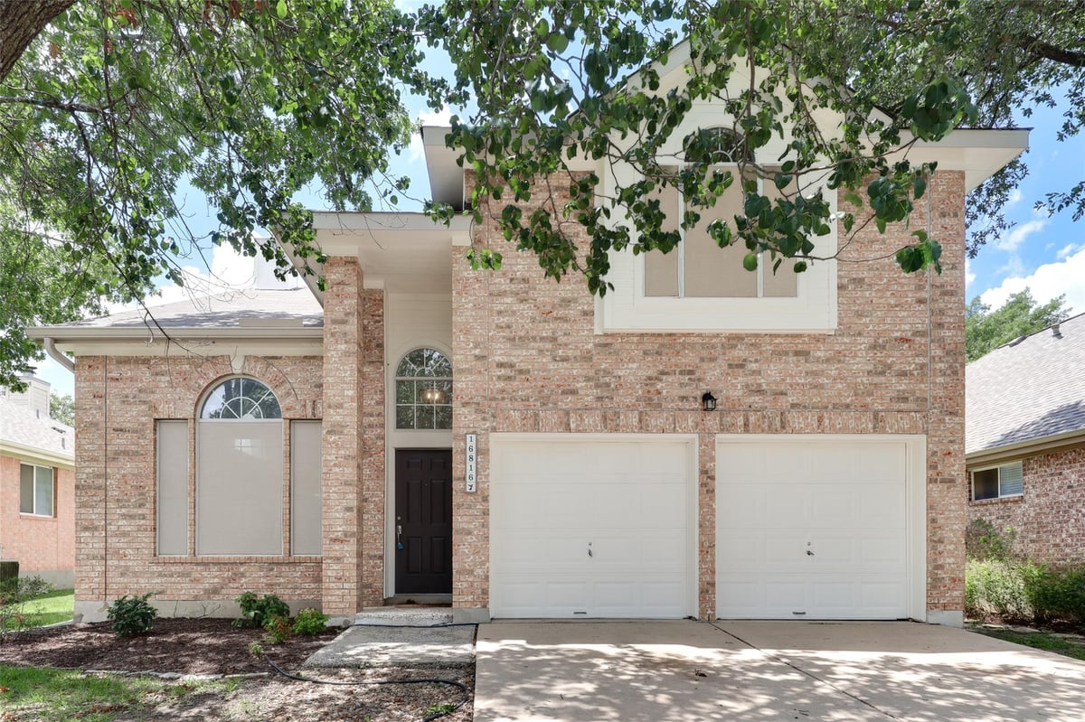 View 16816 Dorman DR in Cat Hollow Sec 05-A 16816 Dorman DR - front exterior - Luxury home in Cat Hollow Sec 05-A, Round Rock, TX
