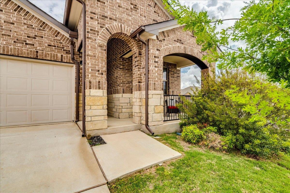 View 16820 Guido Cv in SORENTO 16820 Guido Cv - front exterior - Luxury home in SORENTO, Pflugerville, TX