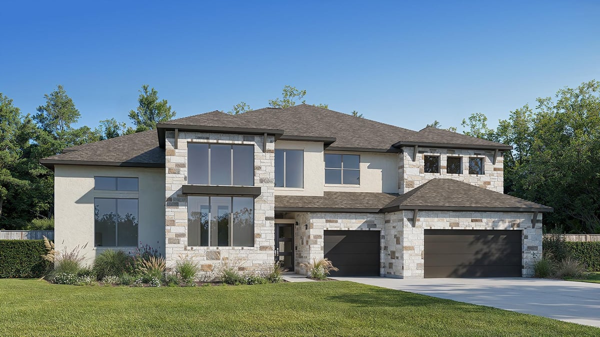 View 169 Bird HOLW in Parten 169 Bird HOLW - front exterior - Luxury home in Parten, Austin, TX
