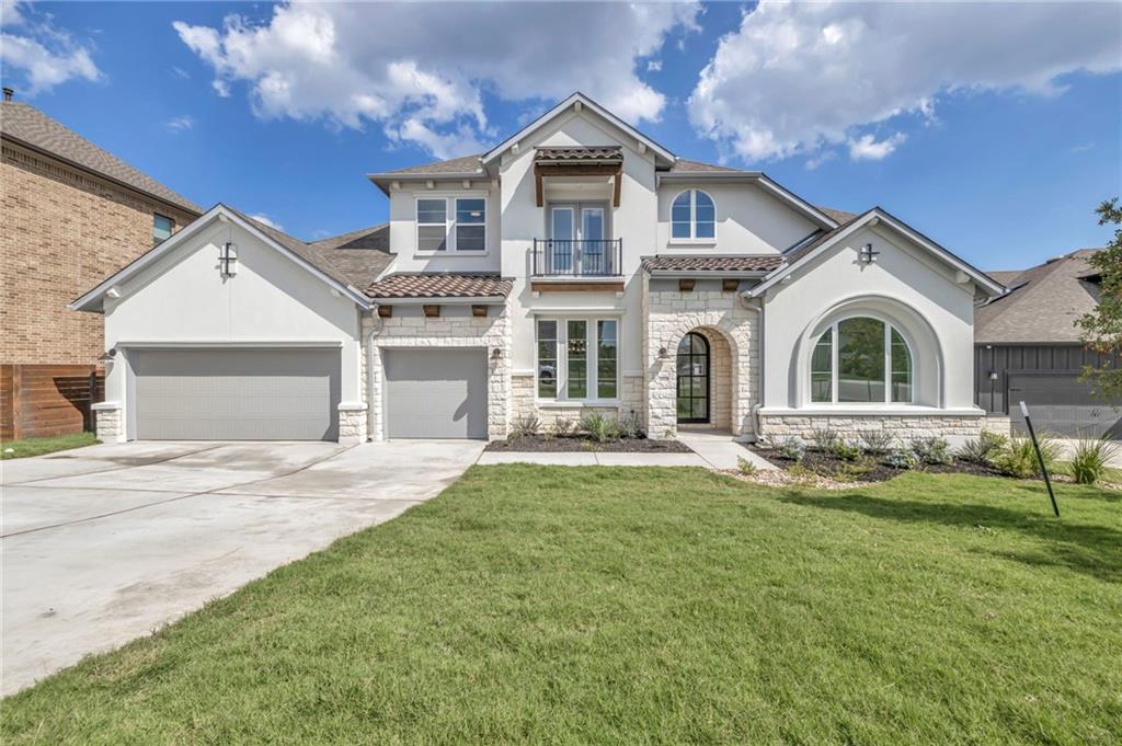 View 16908 Sanglier DR in Provence 16908 Sanglier DR - front exterior - Luxury home in Provence, Austin, TX