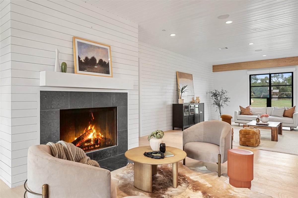 Living area at 16908 Whispering Breeze - 5 bed 5 bath home