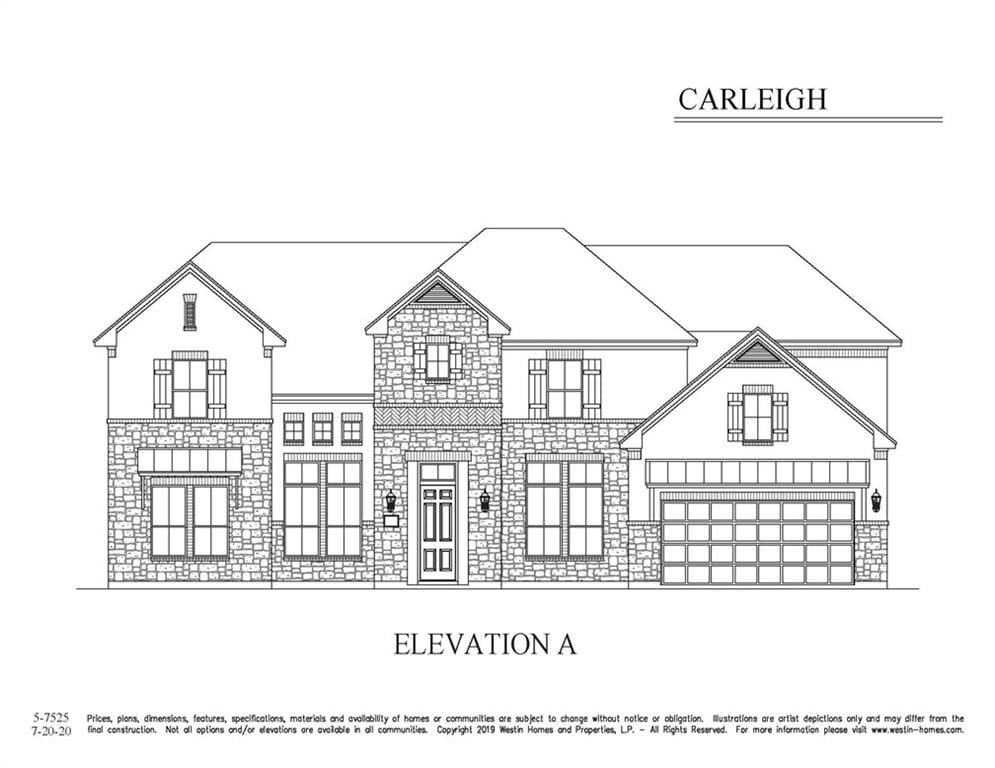 View 16912 Sanglier DR in Provence 16912 Sanglier DR - front exterior - Luxury home in Provence, Austin, TX