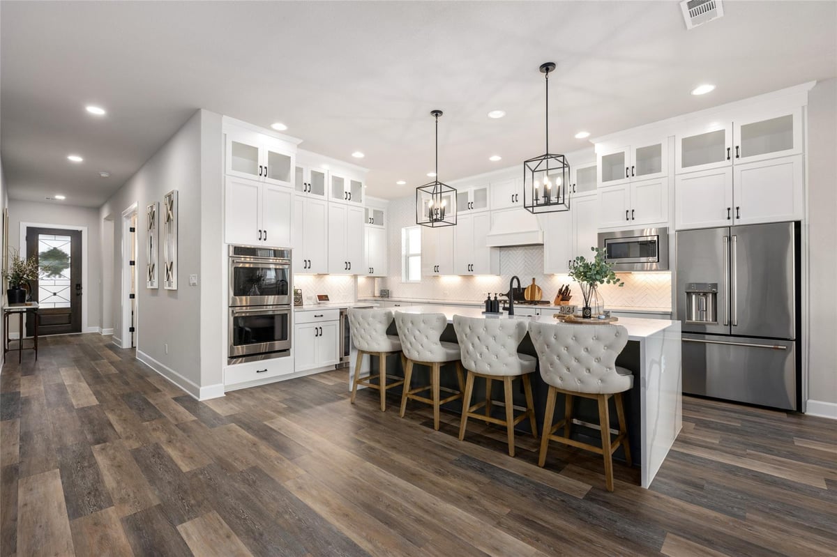 Living area at 16913 Roselin Dr - 4 bed 3 bath home