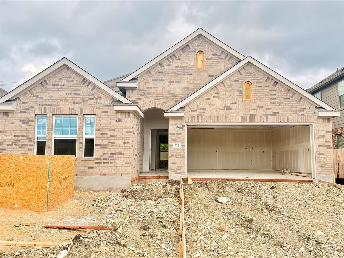 View 170 Mustang Bnd in Opal Ranch 170 Mustang Bnd - front exterior - Luxury home in Opal Ranch, Kyle, TX