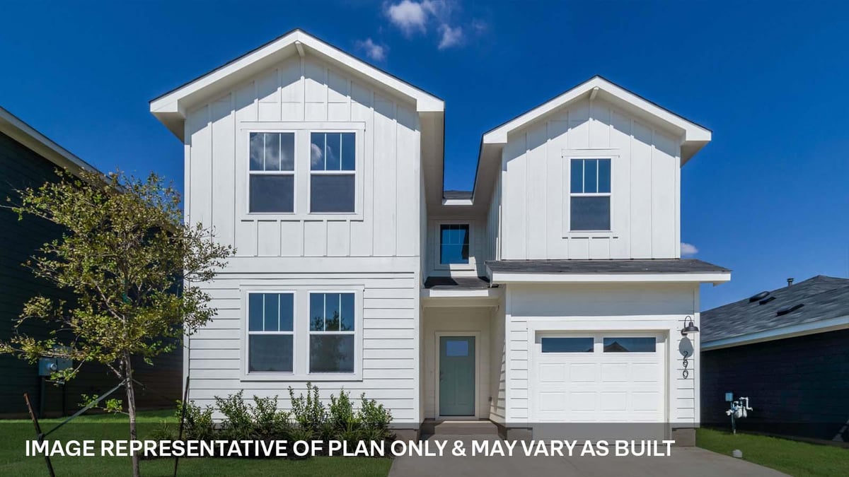 View 170 Orange Flame Blvd in MARIGOLD 170 Orange Flame Blvd - front exterior - Luxury home in MARIGOLD, Uhland, TX