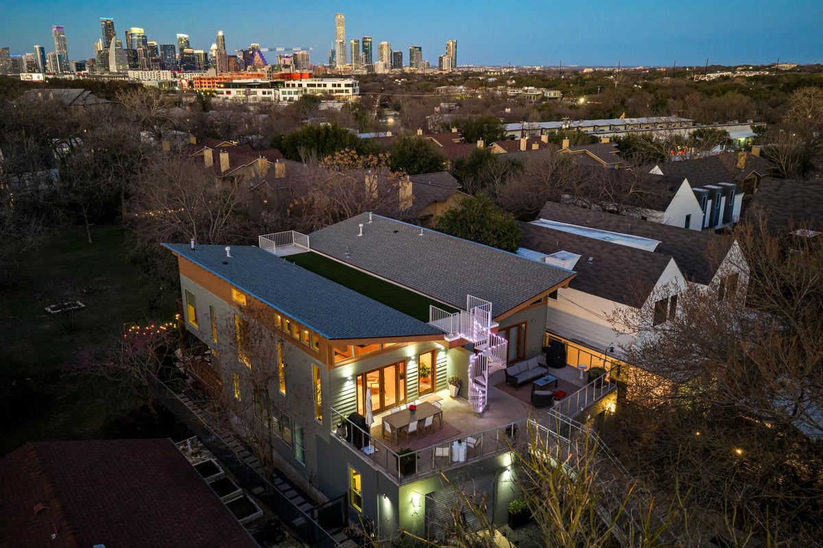 View 1700 Ravey ST Unit #A in Ravey Condo 1700 Ravey ST Unit #A - front exterior - Luxury home in Ravey Condo, Austin, TX