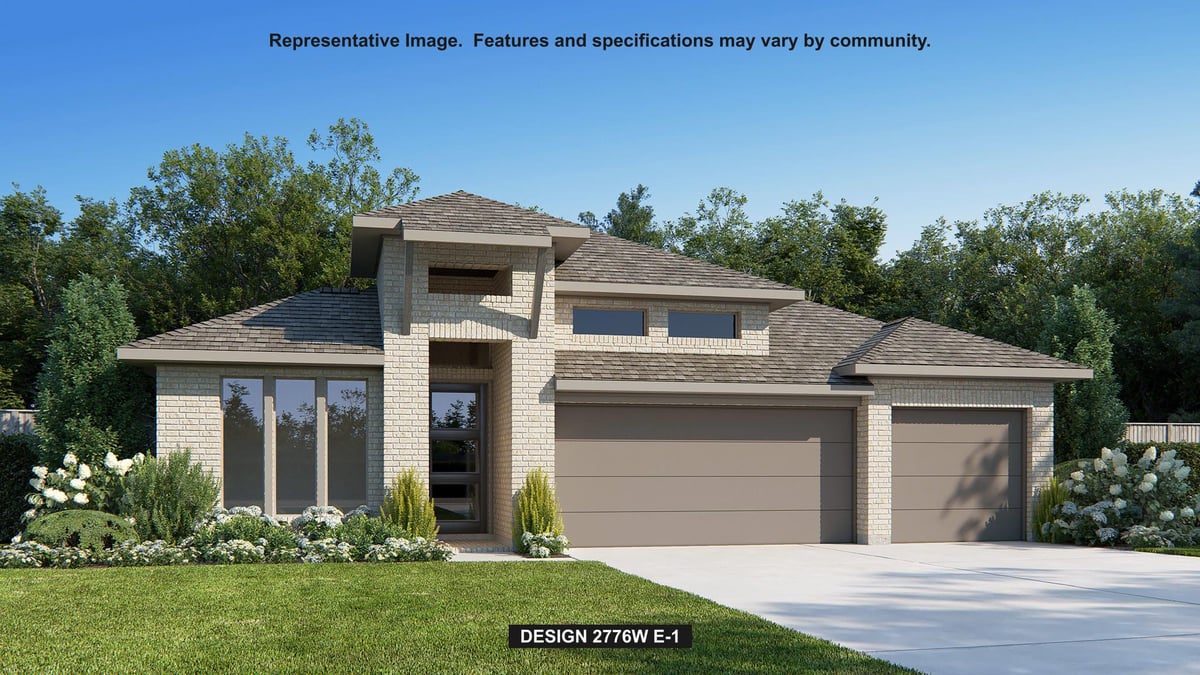 View 1700 Snowdrop DR in Parkside on the River West 1700 Snowdrop DR - front exterior - Luxury home in Parkside on the River West, Georgetown, TX