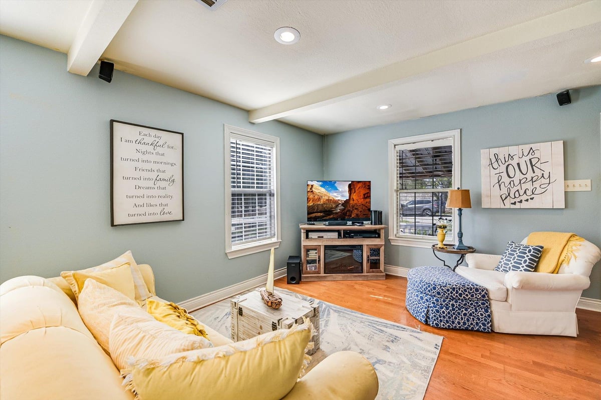 Primary bedroom at 17009 E Darleen Dr Unit #2 - 2 bed 2 bath home