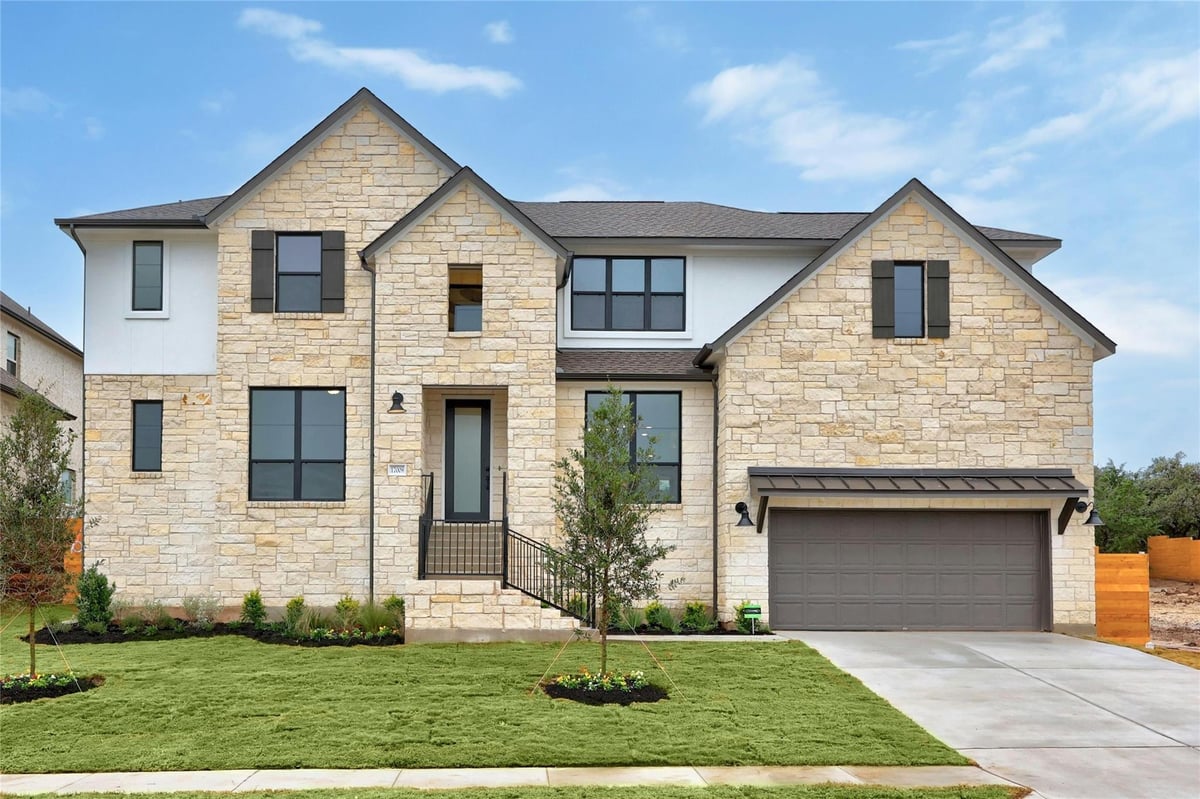 View 17009 Sanglier DR in Provence 17009 Sanglier DR - front exterior - Luxury home in Provence, Austin, TX
