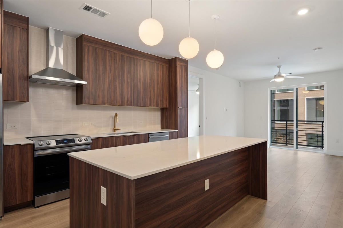Bathroom at 1701 Simond Ave Unit #206 - 2 bed 2 bath home