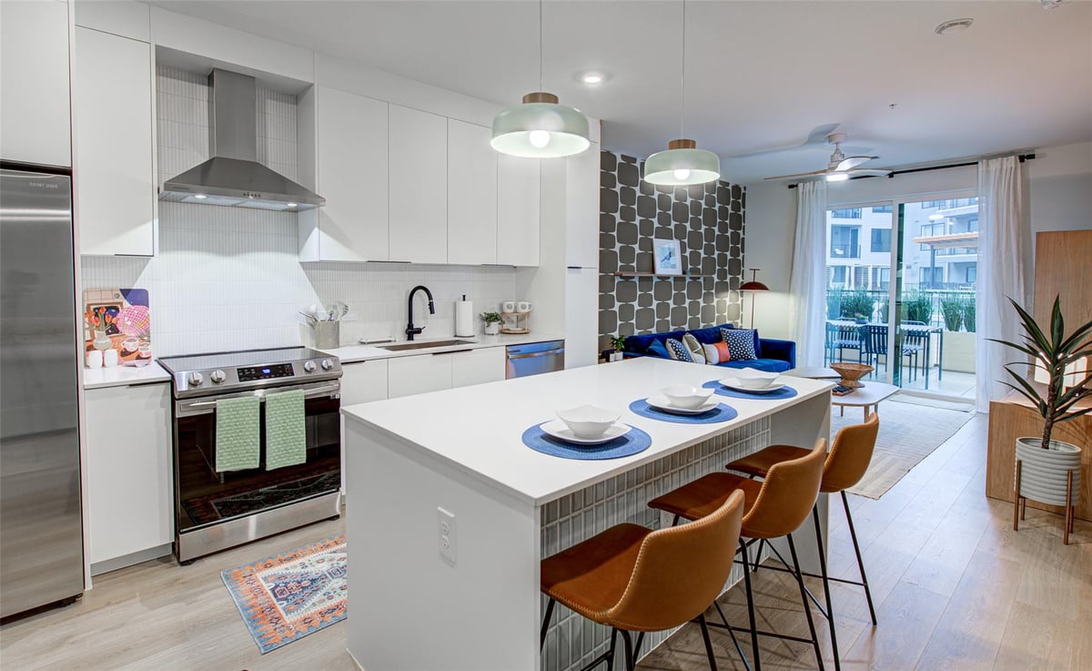 View 1701 Simond Ave Unit #436 in Parkside/Mueller Condos 1701 Simond Ave Unit #436 - property photo 1 - Luxury home in Parkside/Mueller Condos, Austin, TX