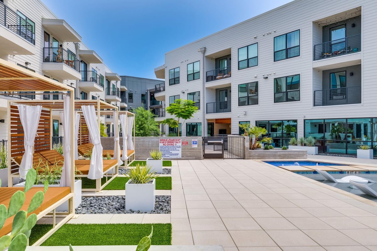 1701 Simond Ave Unit #524 - front exterior - Luxury home in Parkside/Mueller Condos, Austin, TX