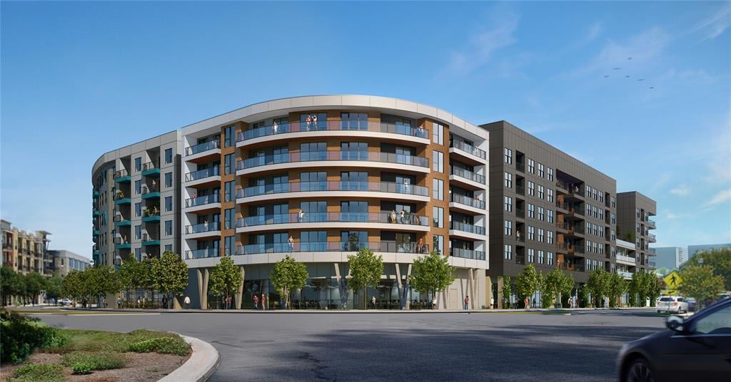 View 1701 Simond Ave Unit #616 in Mueller 1701 Simond Ave Unit #616 - front exterior - Luxury home in Mueller, Austin, TX