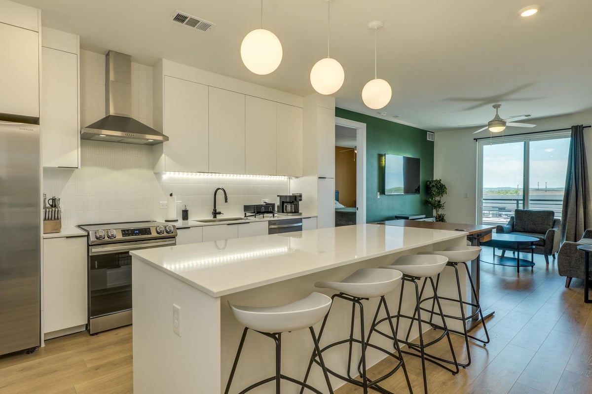 1701 Simond Ave Unit #618 - front exterior - Luxury home in Parkside/Mueller Condos, Austin, TX