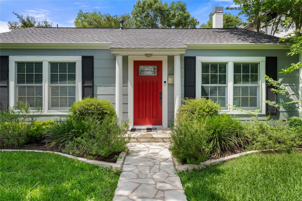 View 1701 W 33rd ST in Brykerwoods E 1701 W 33rd ST - front exterior - Luxury home in Brykerwoods E, Austin, TX