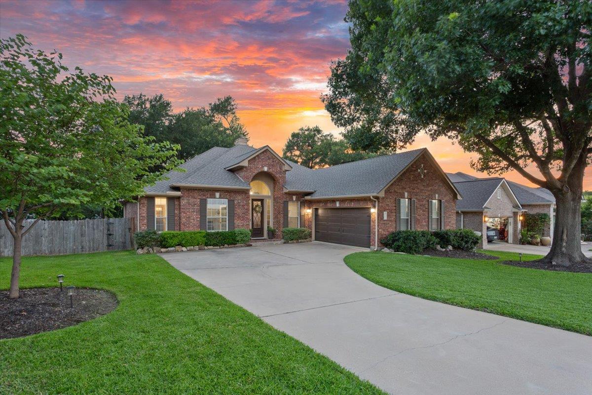 View 17019 Pagosa Springs CT in Oak Brook 17019 Pagosa Springs CT - front exterior - Luxury home in Oak Brook, Austin, TX